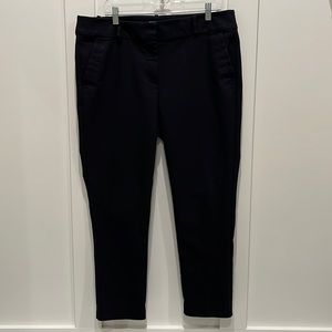 Loft Outlet "Curvy skinny ankle" black pants